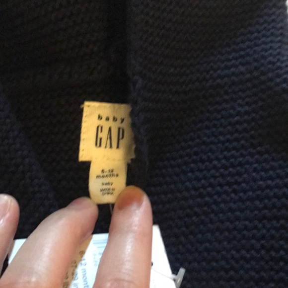 Baby gap navy sweater nwt. - Picture 6 of 7